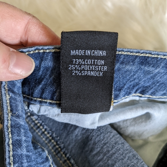 Kroix Button Fly Jean Shorts - Picture 7 of 8